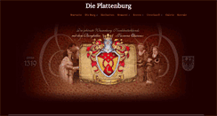 Desktop Screenshot of burgkeller-plattenburg.de
