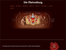 Tablet Screenshot of burgkeller-plattenburg.de